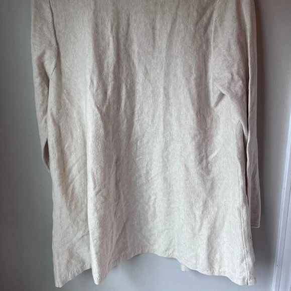 J Jill pure Jill Women cardigan snap closure cashmere cotton blend Petite Medium - Picture 8 of 8